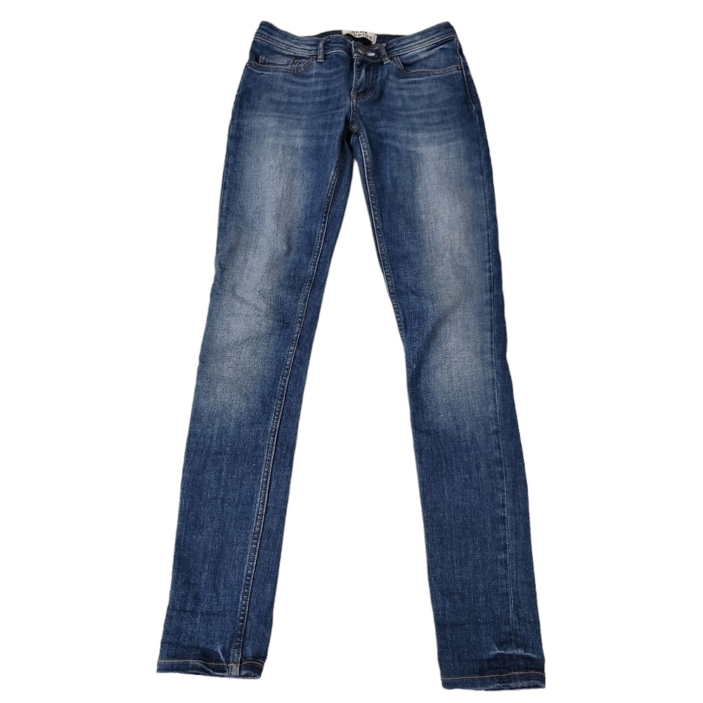 Acne Studios Jeans Womens 25 Blue Low‎ Rise Vintage Skinny Denim Stretch